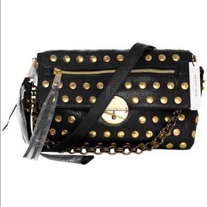 Marc Jacobs Leather Gotham Studded Shoulder Bag